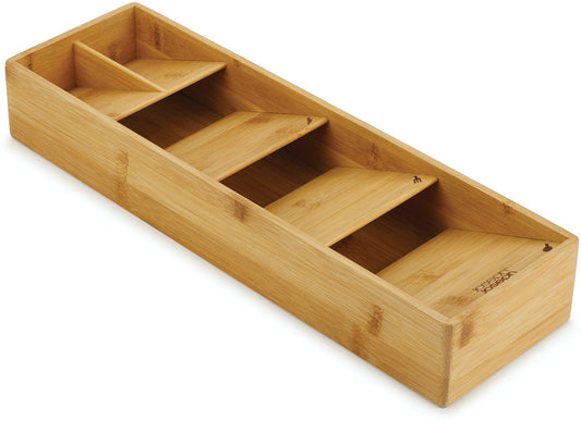 organizer-posate-bambu-cassetto - vista laterale
