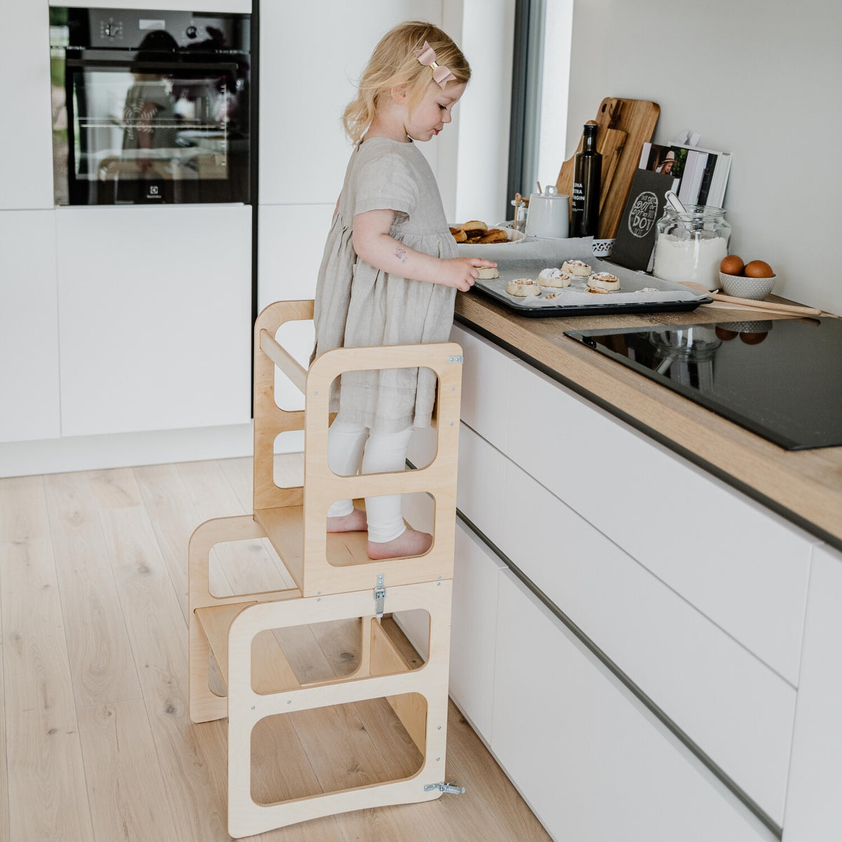 Torre di apprendimento 2 in 1 con tavolino – foto 7