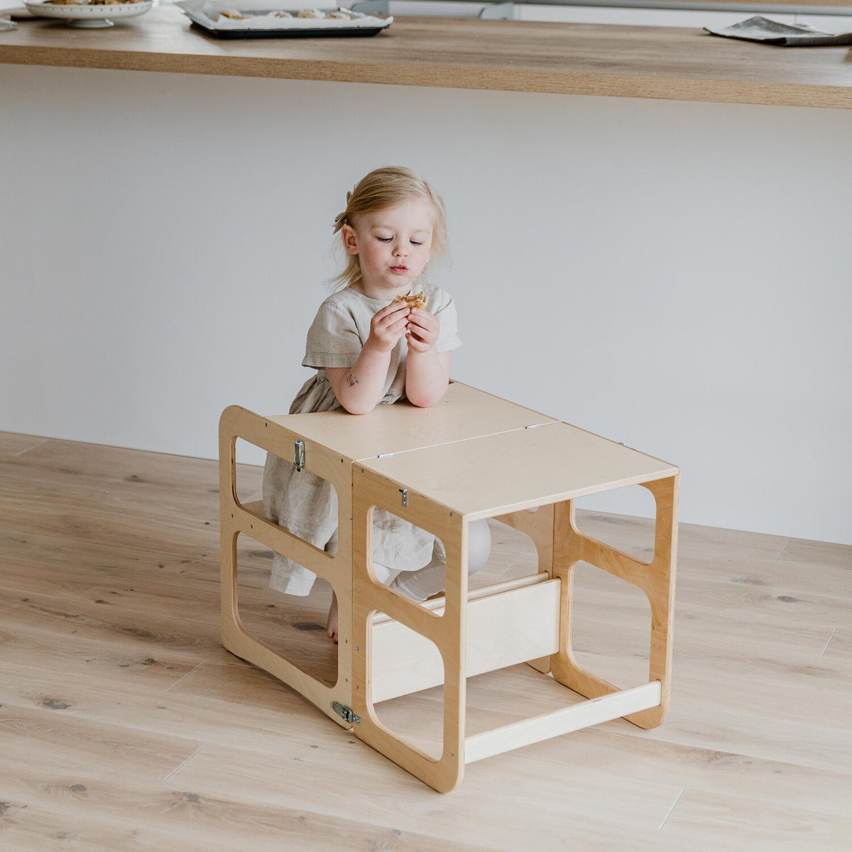 Torre di apprendimento 2 in 1 con tavolino – foto 13