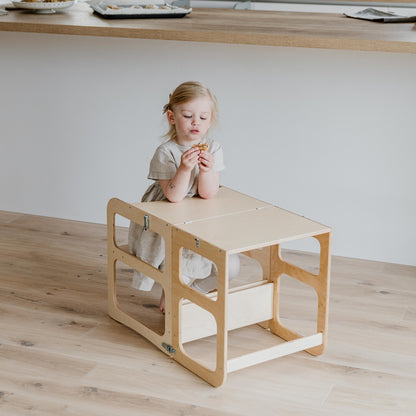 Torre di apprendimento 2 in 1 con tavolino – foto 13