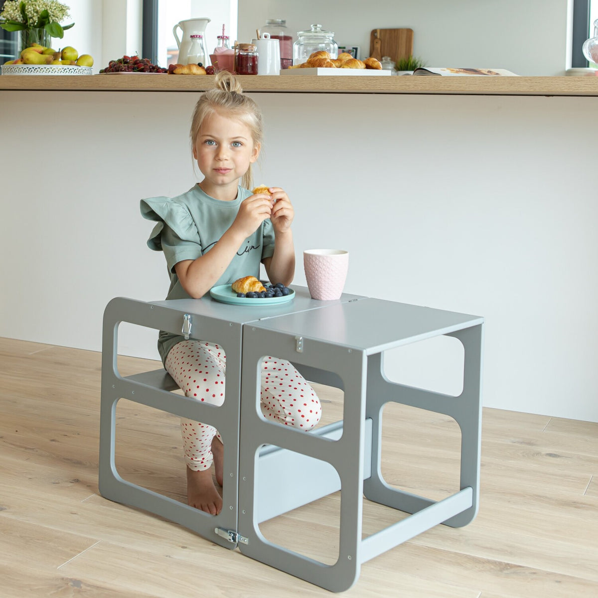 Torre di apprendimento 2 in 1 con tavolino – foto 5