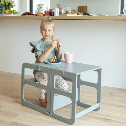 Torre di apprendimento 2 in 1 con tavolino – foto 5