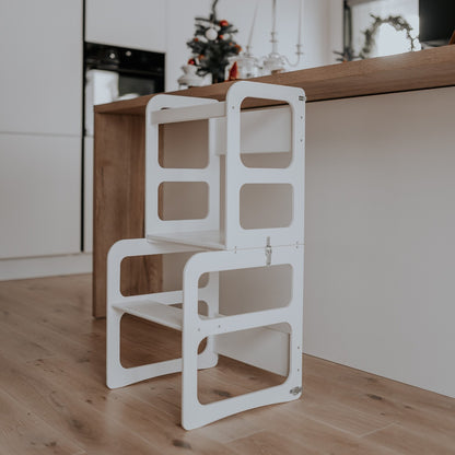 Torre di apprendimento 2 in 1 con tavolino – foto 6