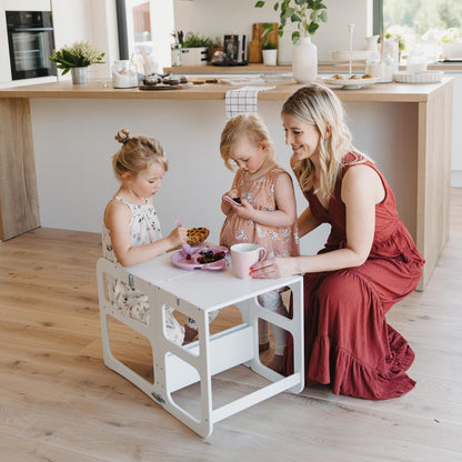 Torre di apprendimento 2 in 1 con tavolino – foto 12