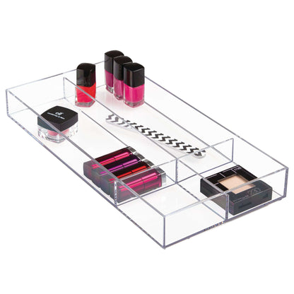 organizer-trasparente-multi-scomparto - vista laterale