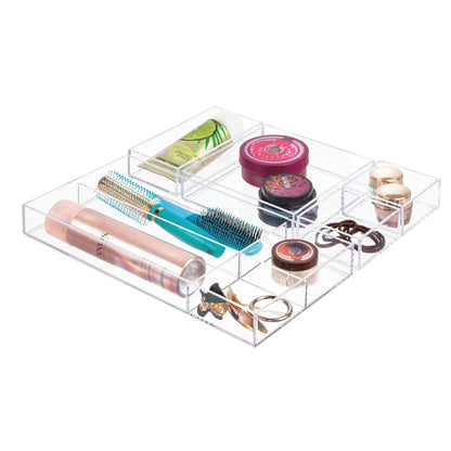 organizer-trasparente-multi-scomparto - accessori inclusi