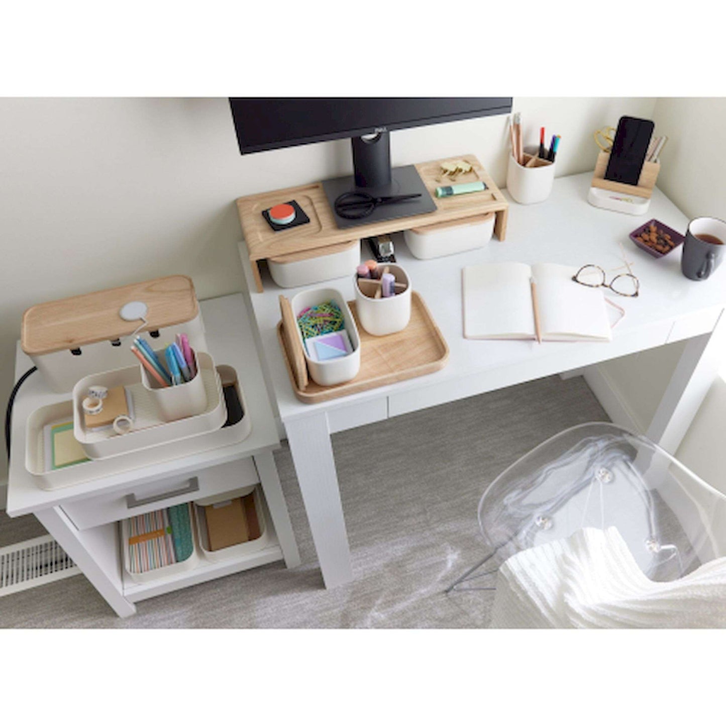set-di-organizzatori-ecologici-per-ufficio - dimensioni