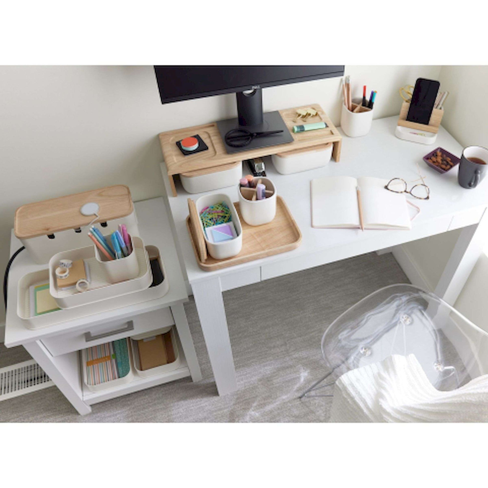 set-di-organizzatori-ecologici-per-ufficio - dimensioni