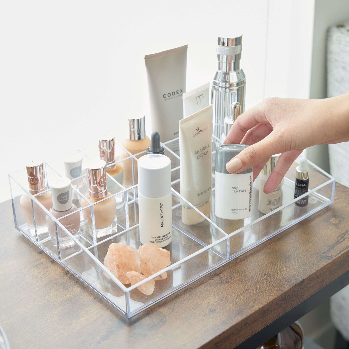 organizer-makeup-13-scomparti - accessori inclusi