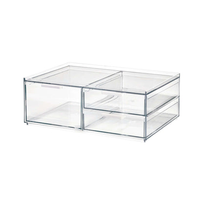 organizer-makeup-largo-3-cassetti-trasparenti - vista principale