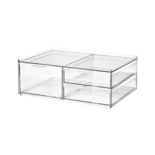 organizer-makeup-largo-3-cassetti-trasparenti - vista principale
