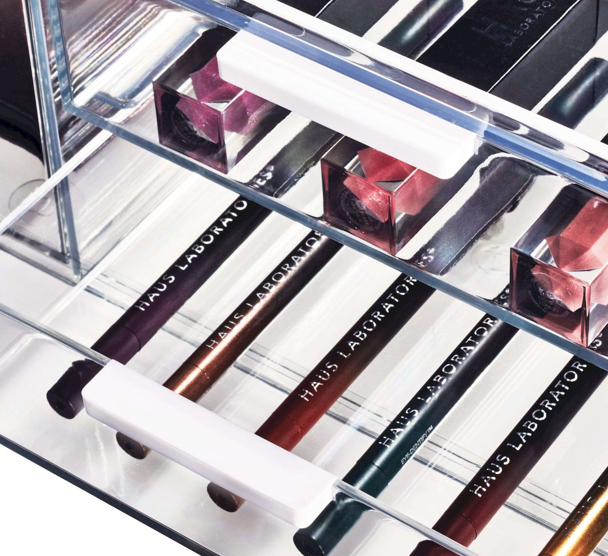 organizer-makeup-largo-3-cassetti-trasparenti - accessori inclusi