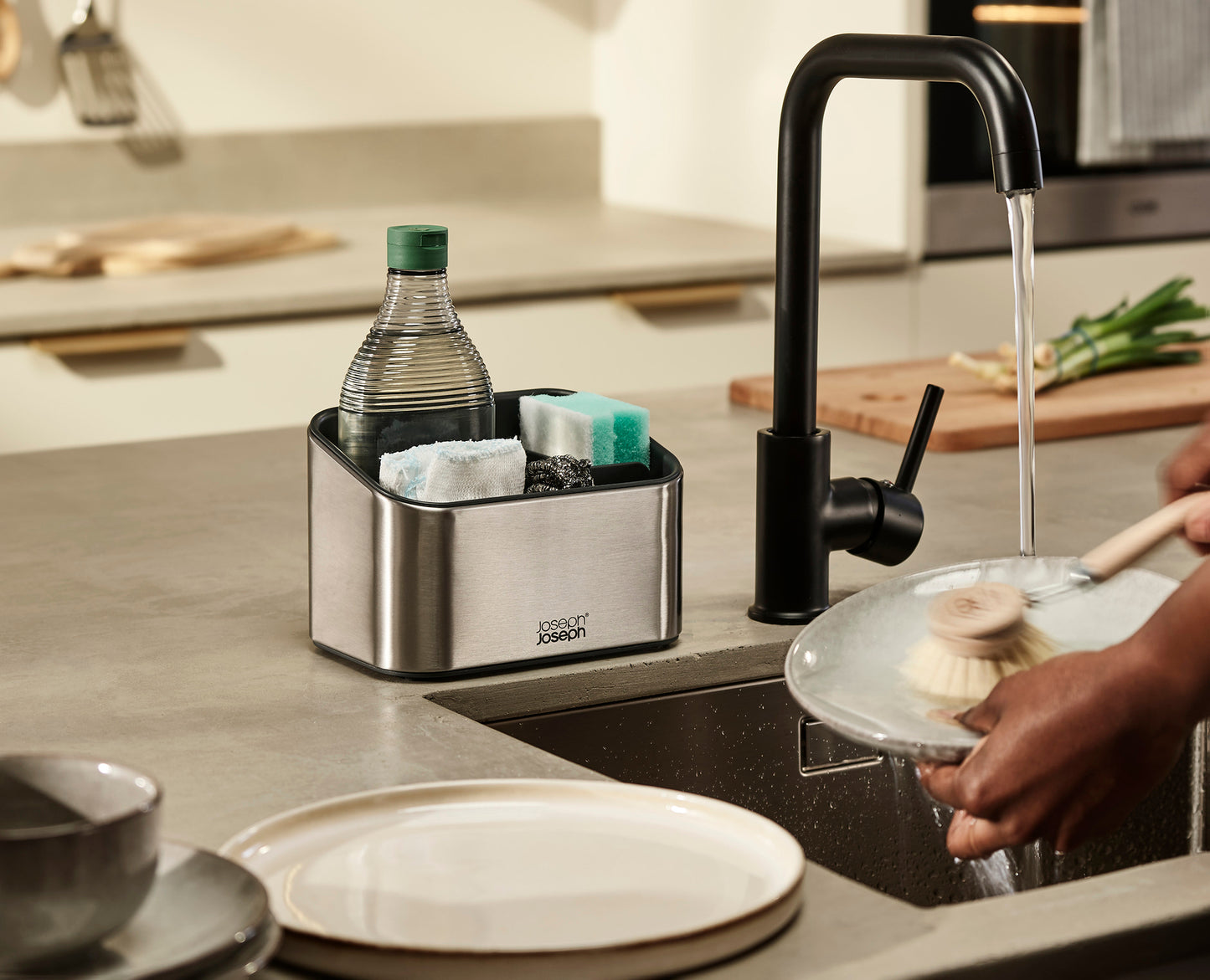 organizer-lavello-dispenser-drenaggio - uso
