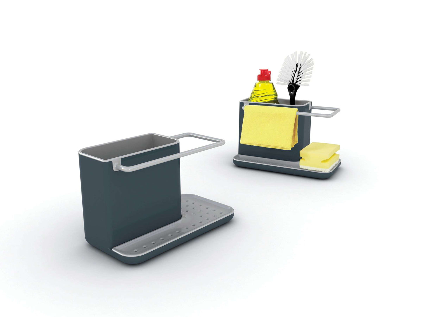 organizer-lavello-multi-scomparto-scarico - vista laterale