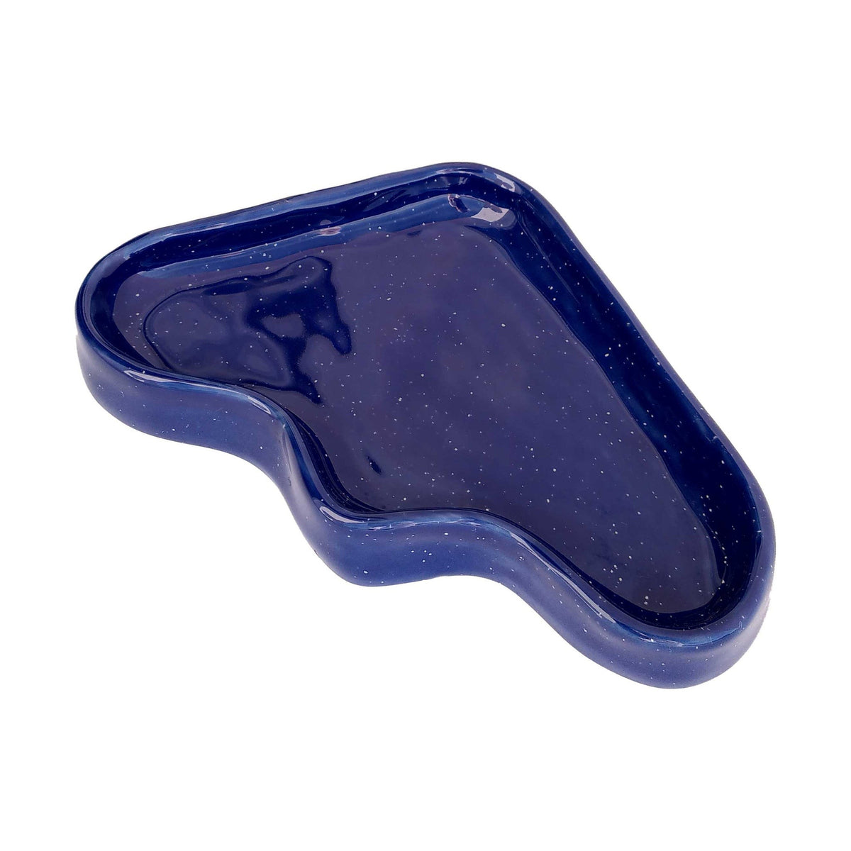 Svuotatasche in ceramica Onda triangolare