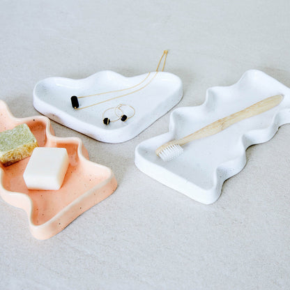 Svuotatasche in ceramica Onda triangolare – foto 2