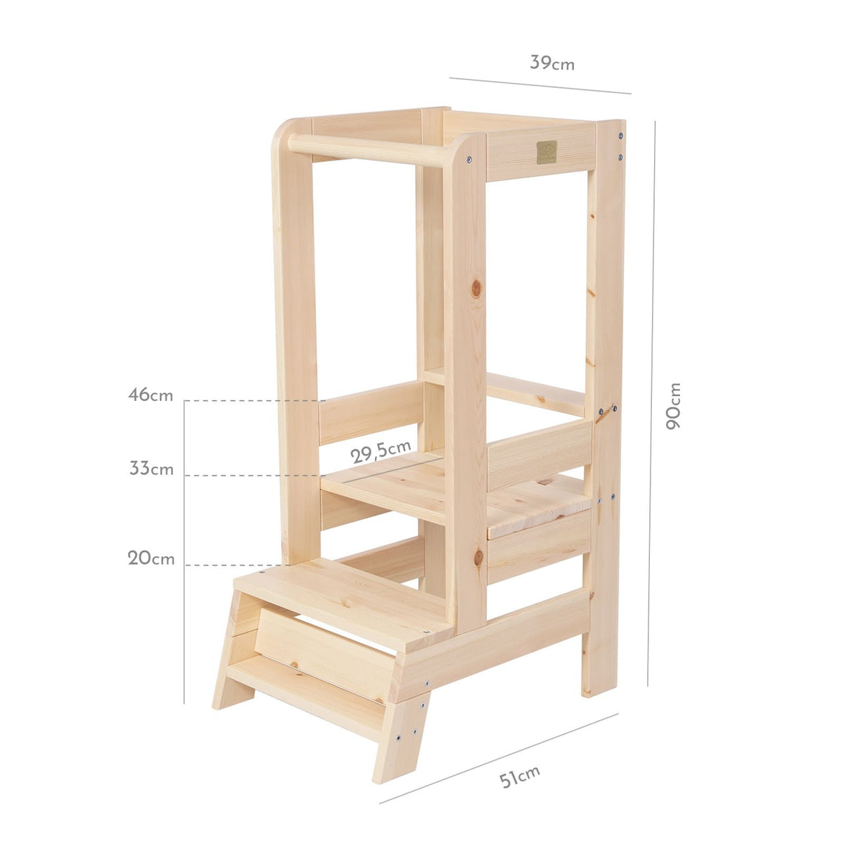 Torre di apprendimento in pino – foto 2