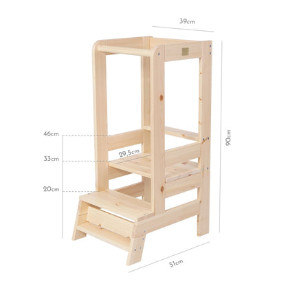 Torre di apprendimento in pino – foto 2
