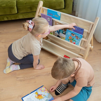 Libreria in tessuto per triangolo Montessori – foto 6